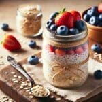 Overnight Oats with Chia Seeds
