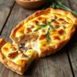 ham and cheese quiche