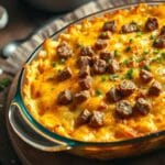 sausage hash brown egg bake casserole