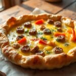 sausage quiche
