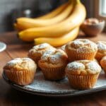 Mini Banana Muffins